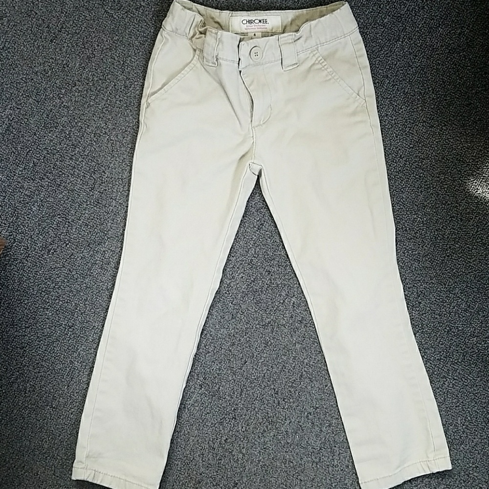Toddler girls beige pants